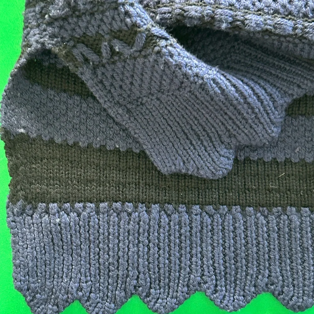 Jonathan Simkhai Wool Tassel Knit Sweater Women’s Small Pullover Ribbed - Picture 2 of 16